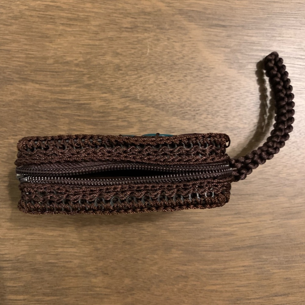 Handmade Multicolour Coconut Disc Women's Wristlet EUC - Picture 5 of 7